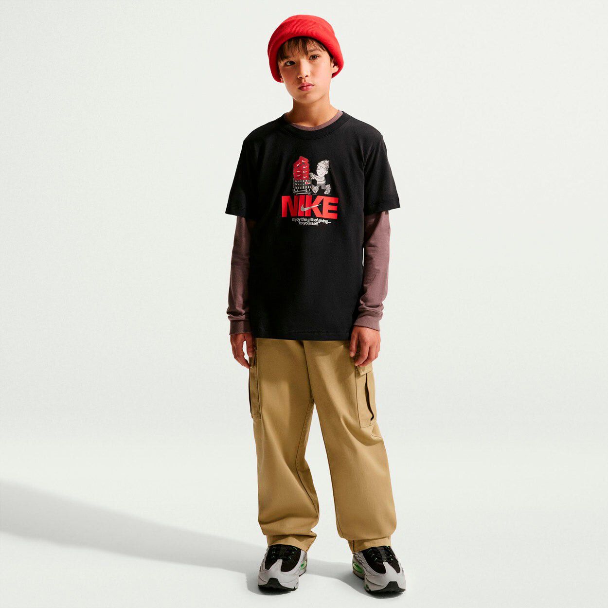 NIKE SPORTSWEAR BIG KIDS' T-SH