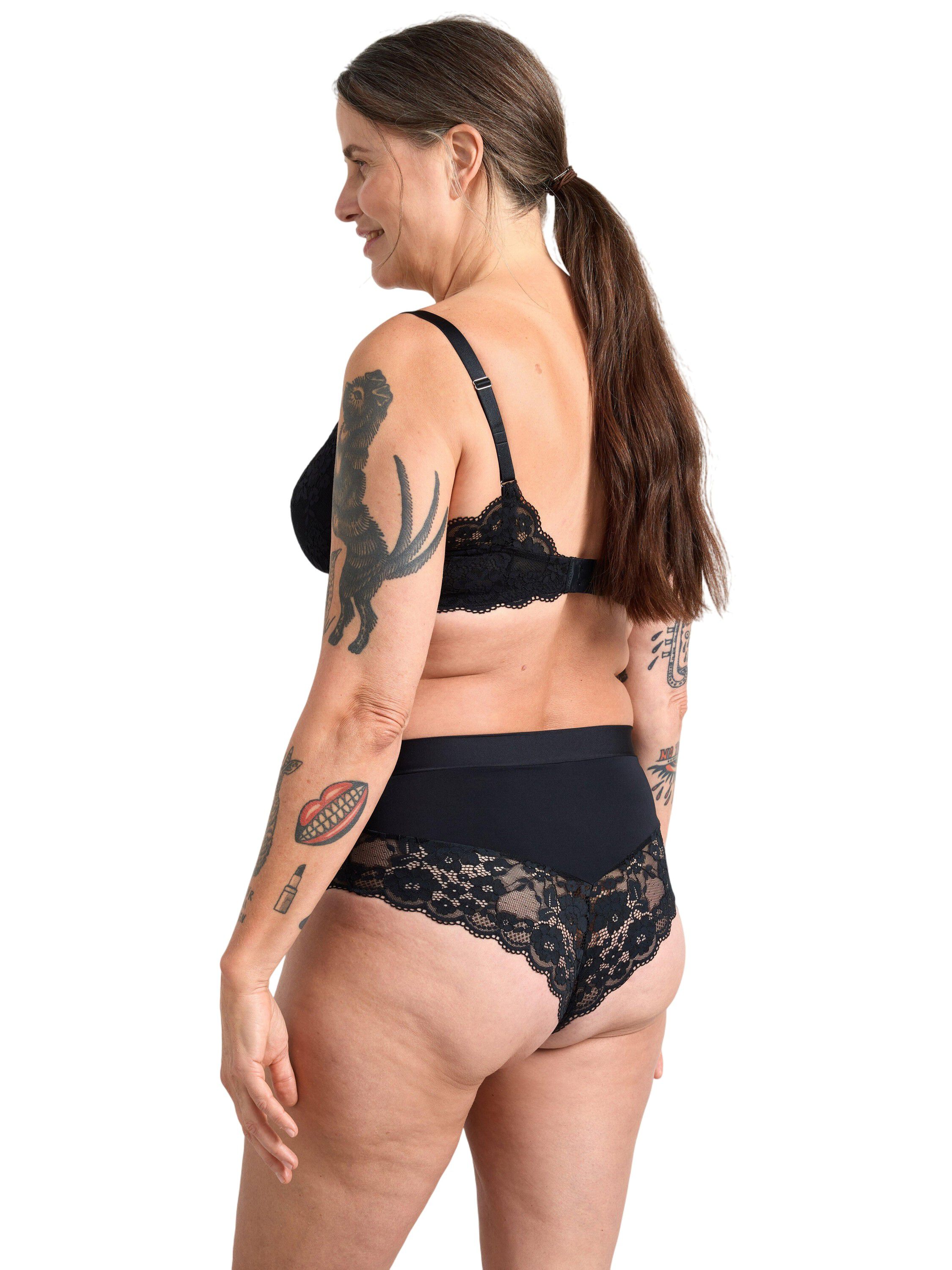 Brasilianske trusser med h&oslash;j talje