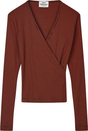 2x2 Cotton Stripe Susi LS Top