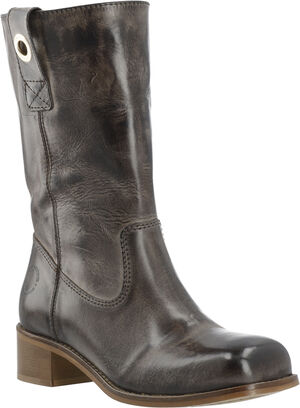 CASVILMA Pull On Mid Cut Boot Waxy Leather