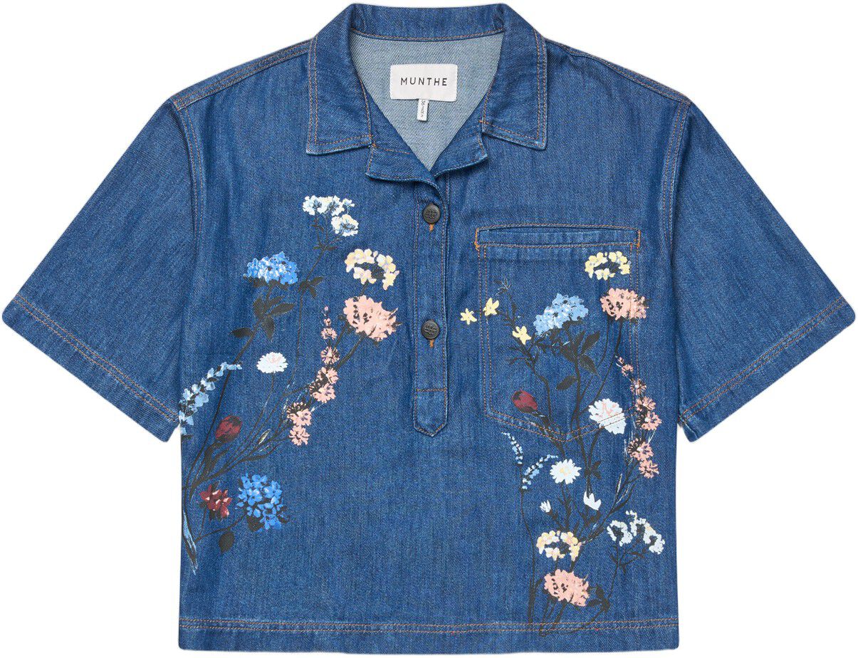 PHOR 100% Tencel Denim Top