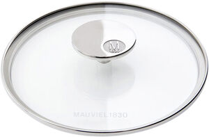 Glaslåg M'360 18 cm Glas/Stål