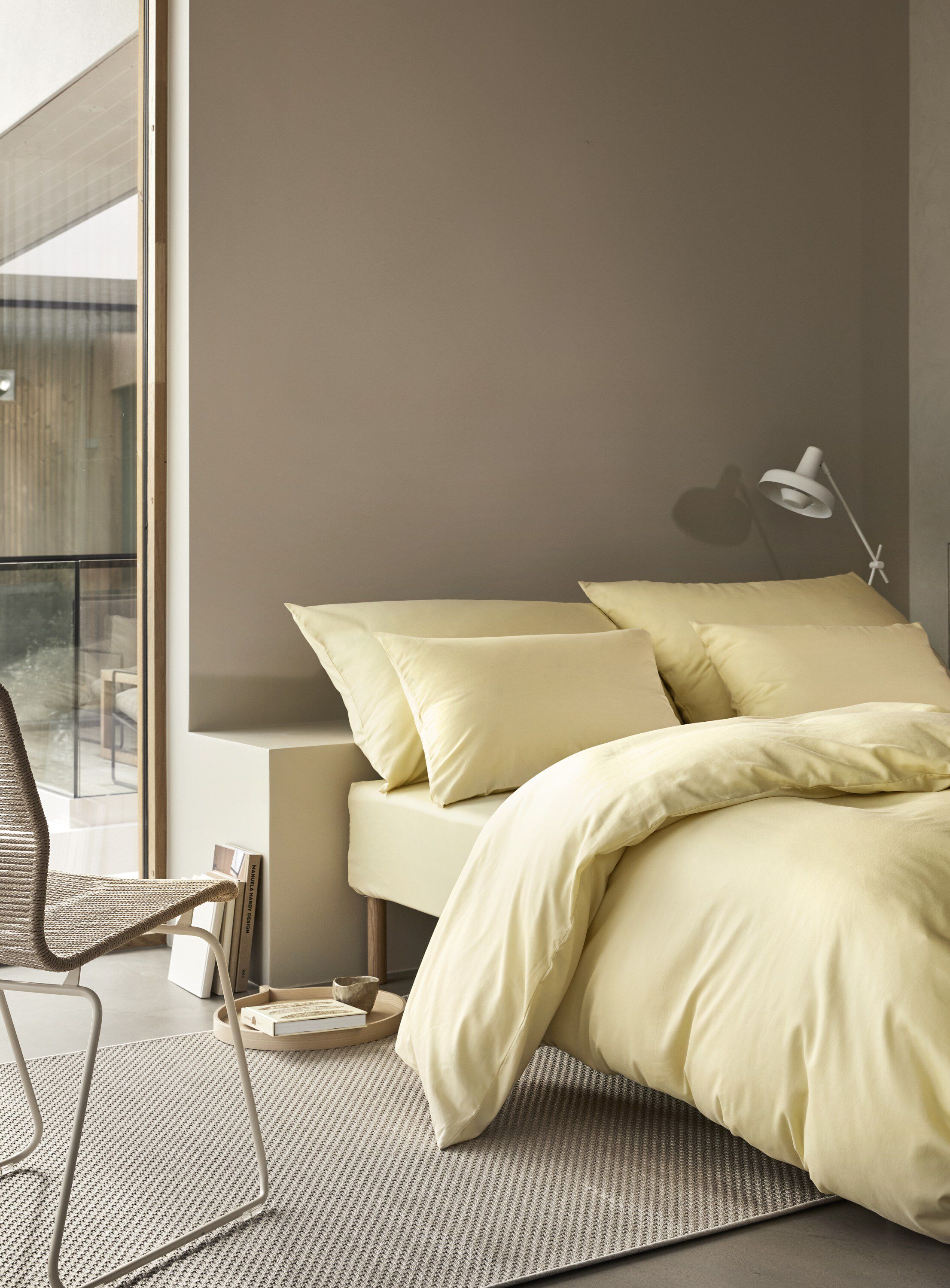 Harmoni stonewashed senges&aelig;t lysegul