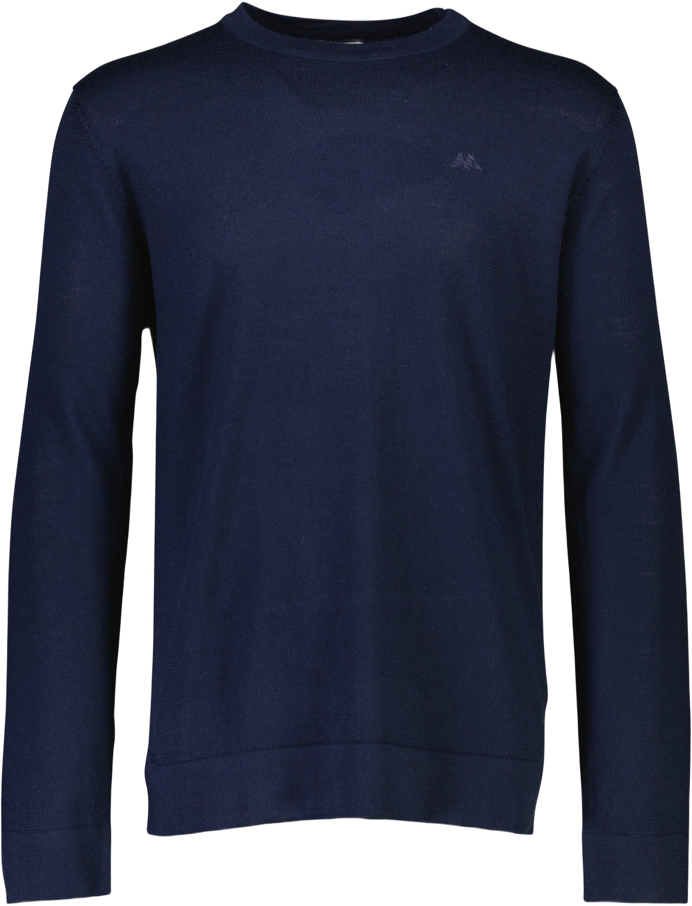 Merino strik med rund hals