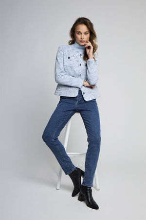 Jakke_ Cotton Tweed Look