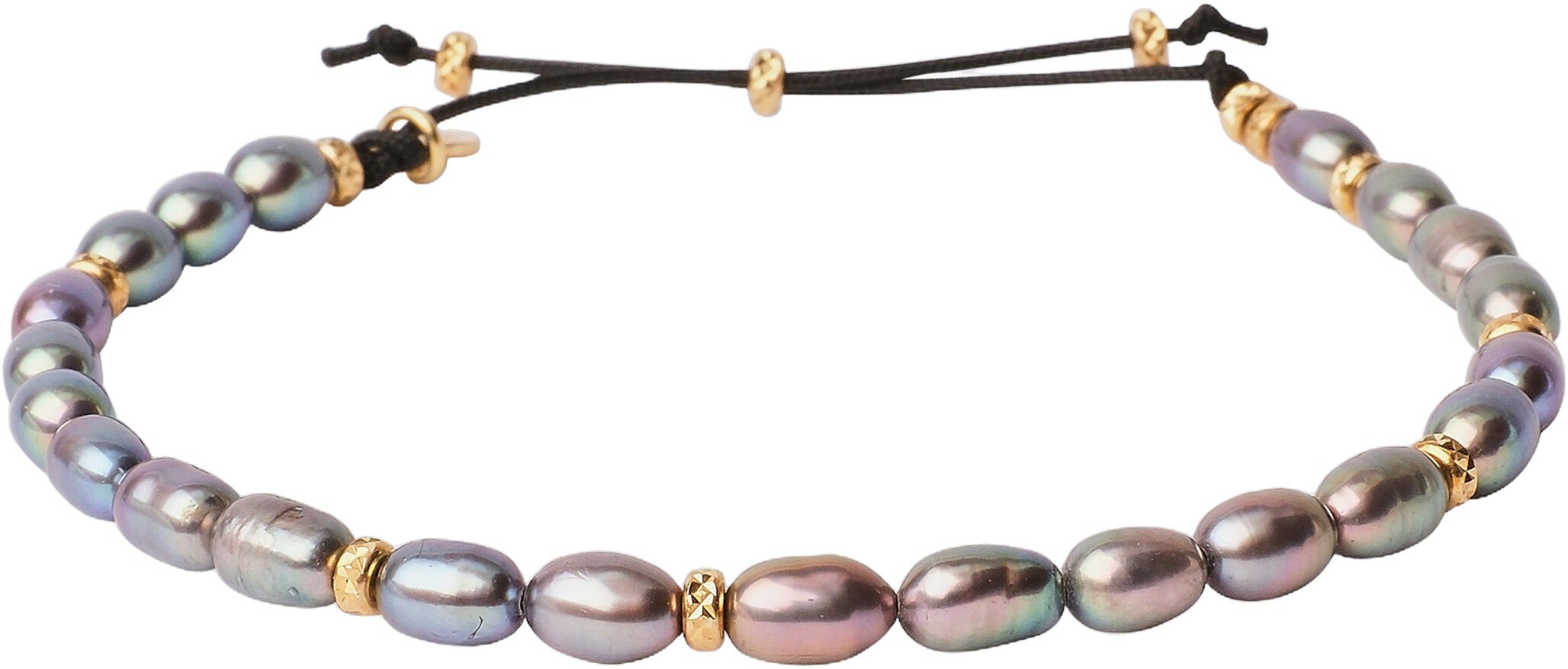 Celine Pearl Peacock Bracelet - Gold