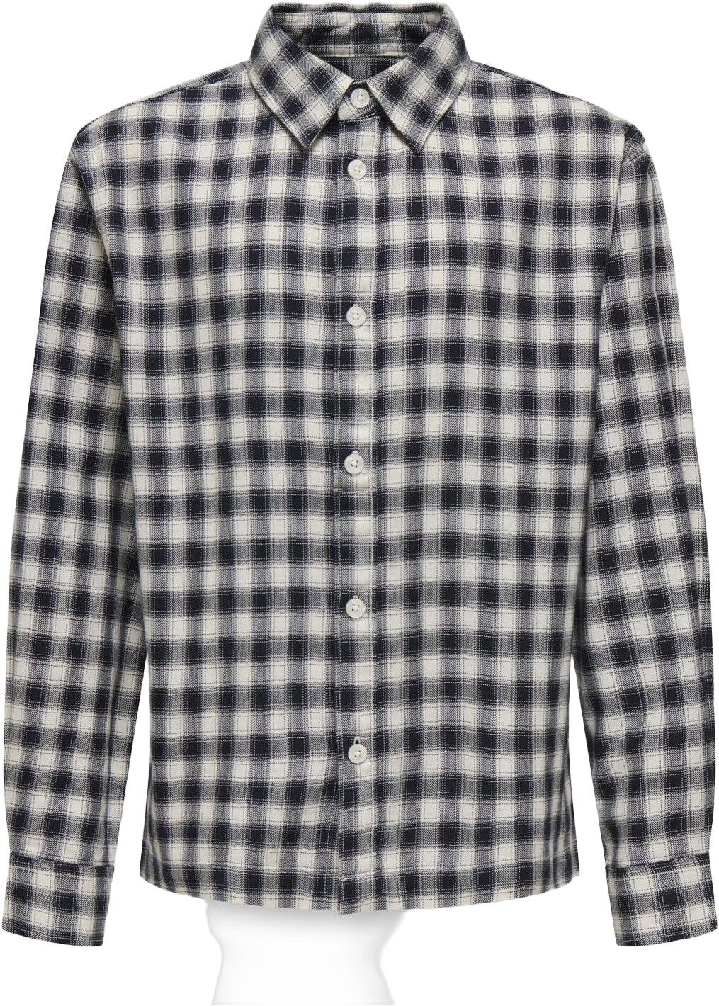 Osjkosta Ls Small Check Reg Shirt