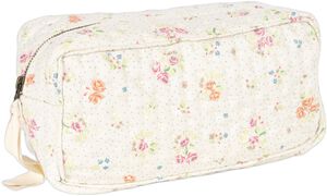 SMALL QUILTED TOILETRY BAG