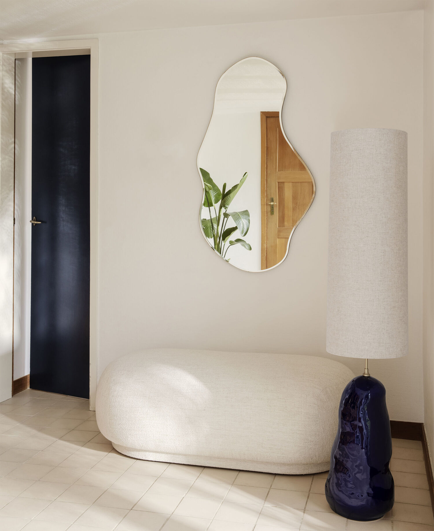 Pond Mirror - Large - Brass