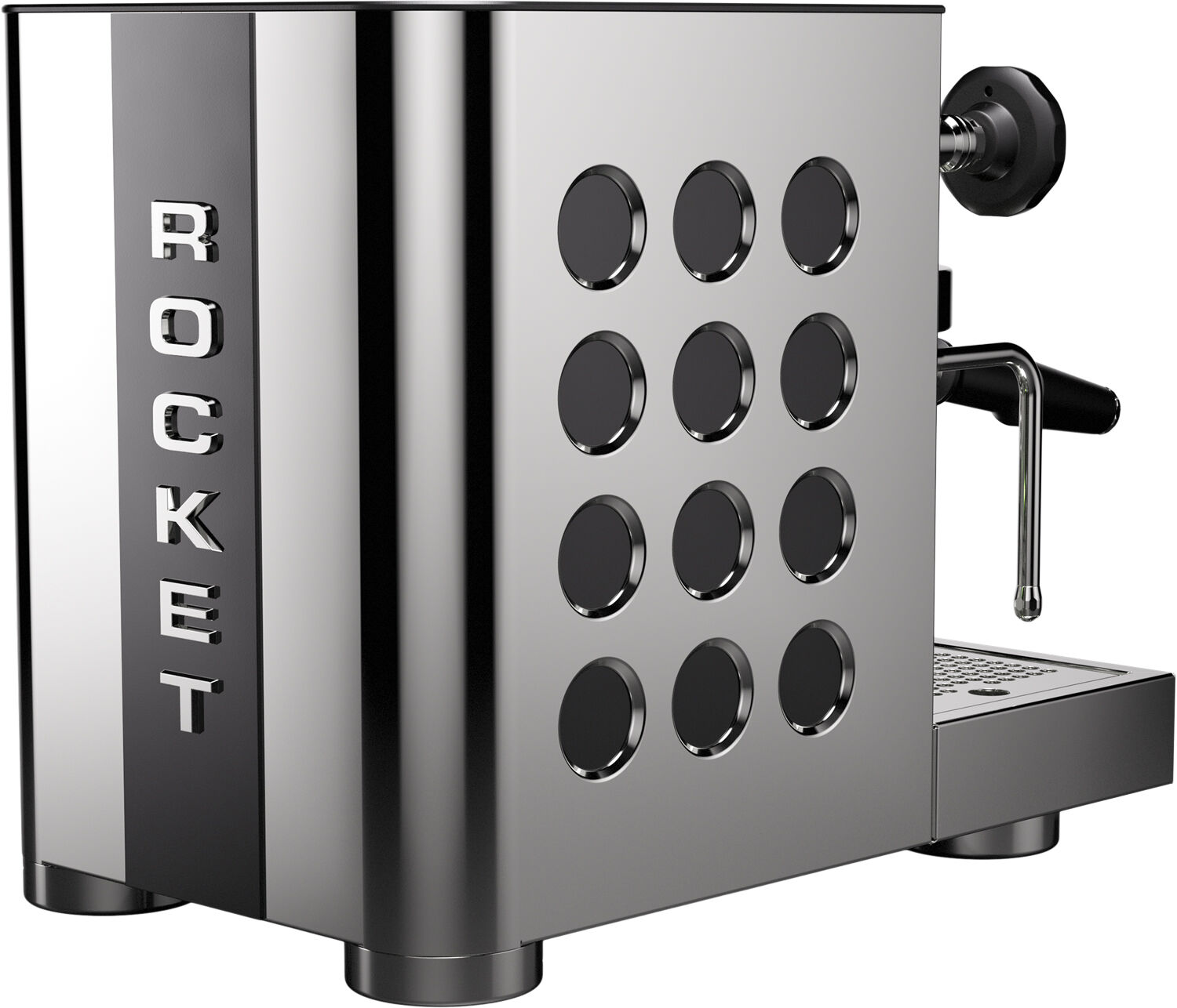 Rocket Appartamento TCA inox/black