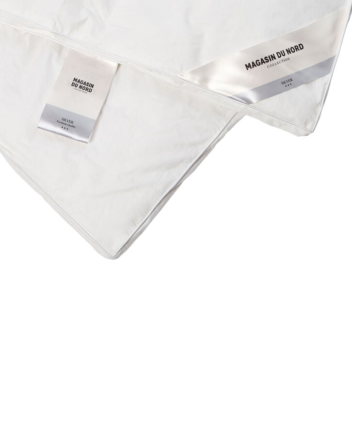 Sølv Moskusdun Dyne - Let 140x220 cm.