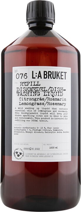 Refill Dish Washing Liquid Lemongrass/Rosemary