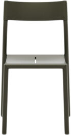 May Chair, Outdoor, Steel, Dark Green