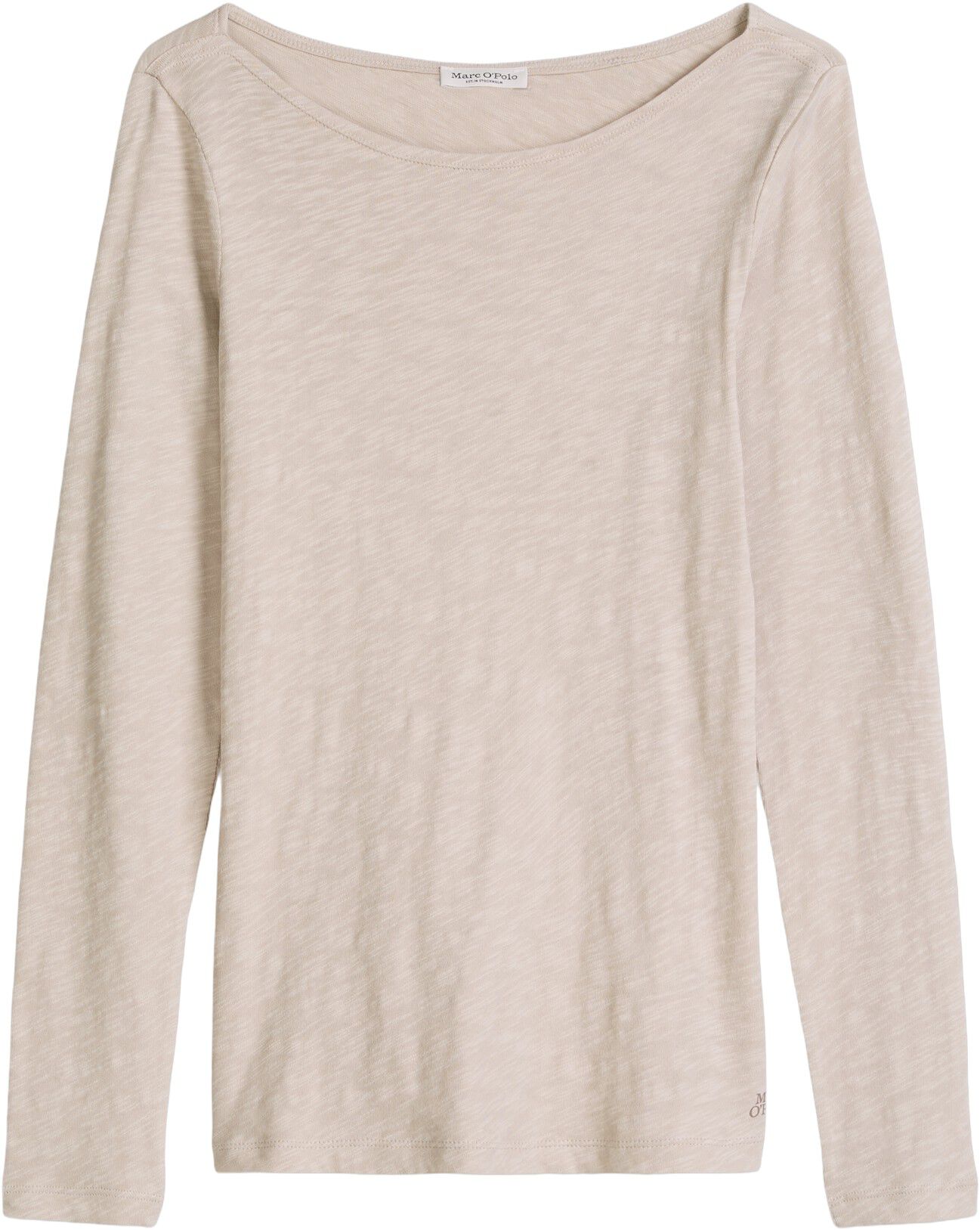 T-shirt, long sleeve, boat neck