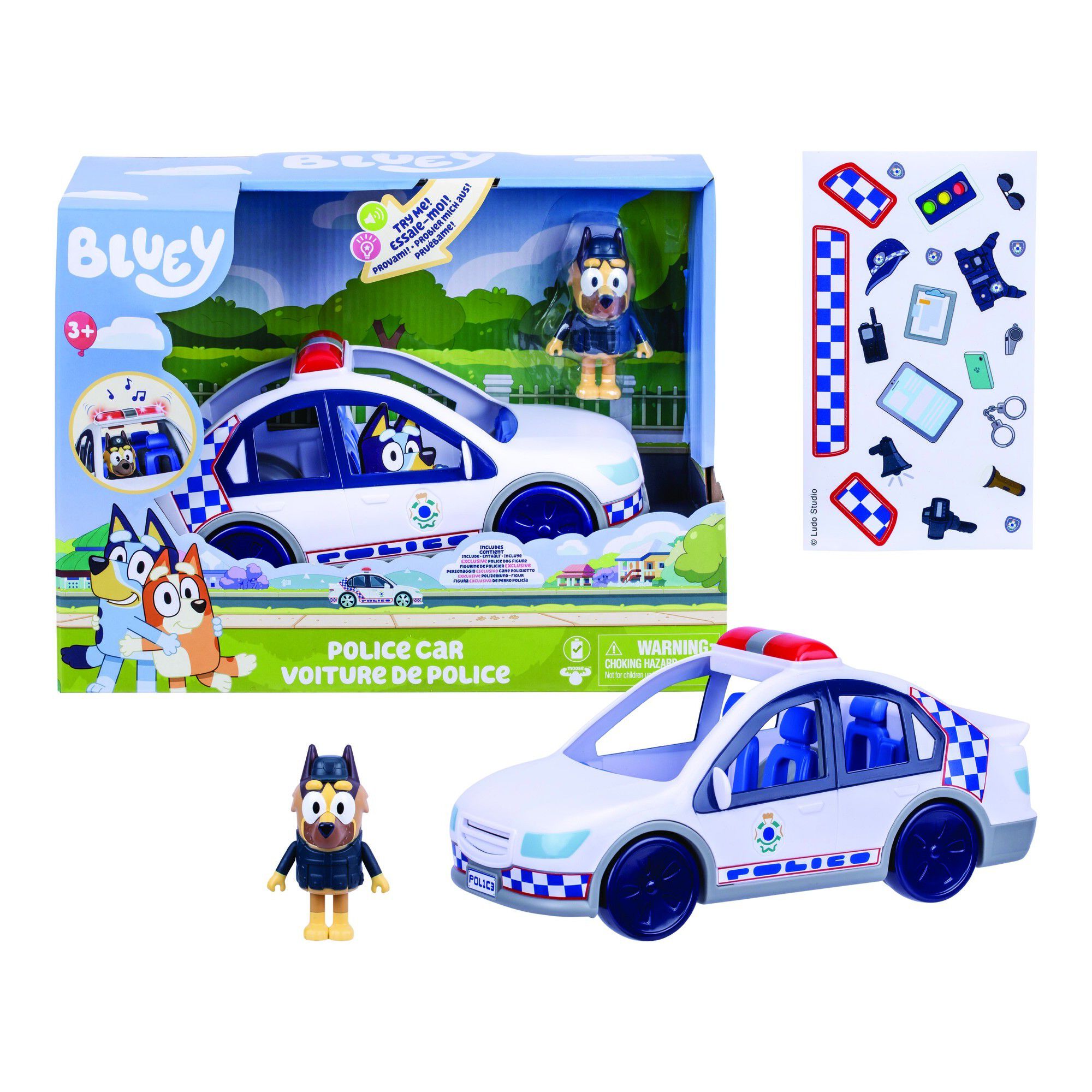 BLUEY, Police Car
