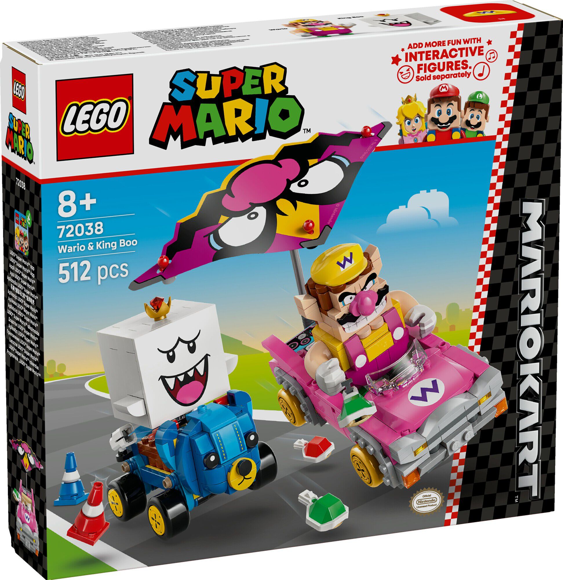 Mario Kart - Wario og King Boo 72038