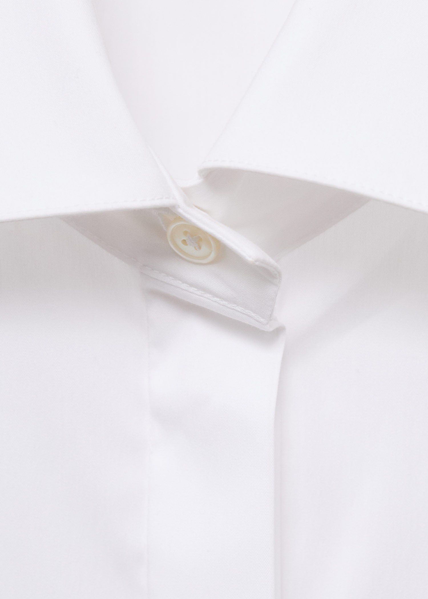 Slim-fit poplin shirt