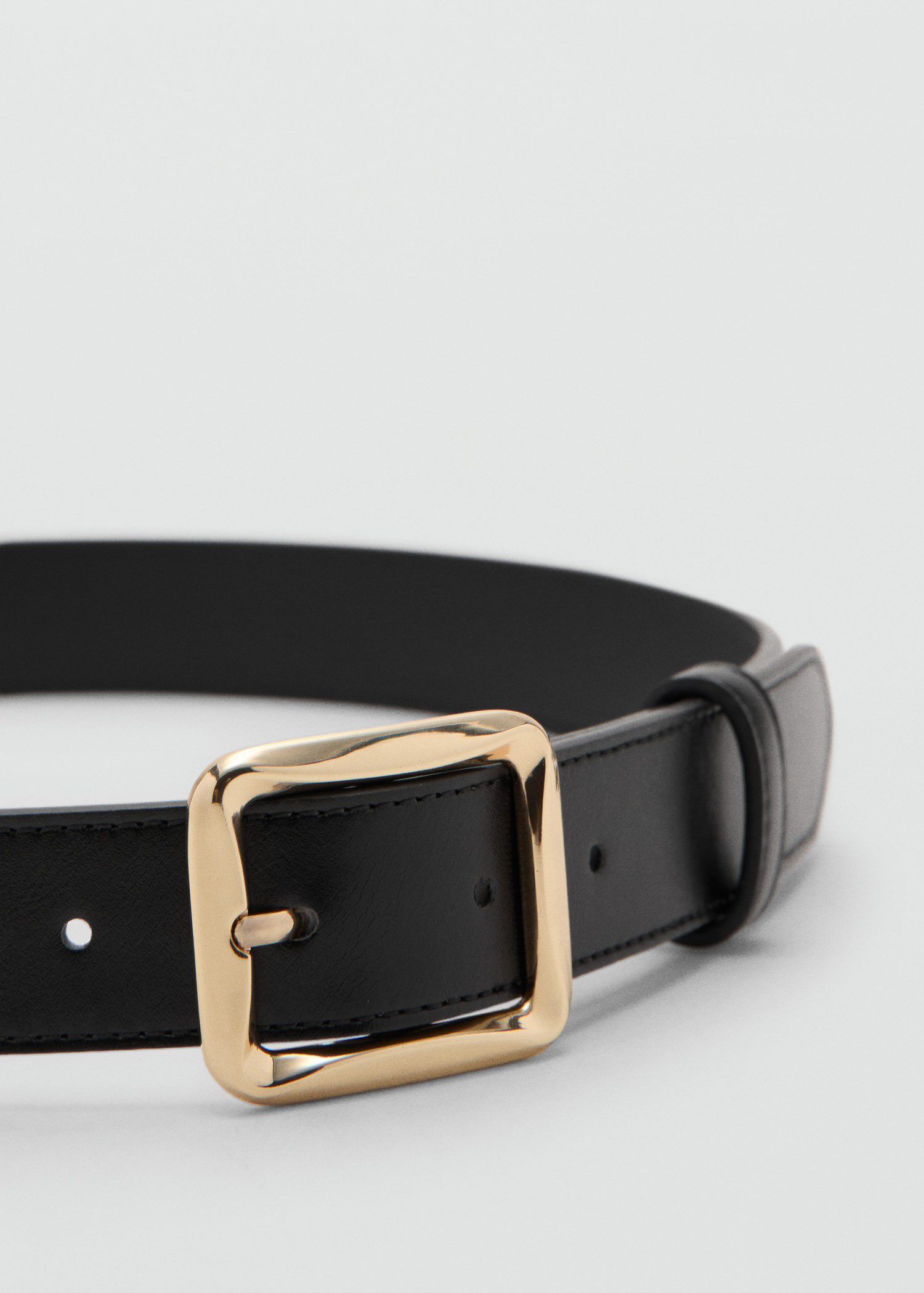 Square buckle belt
