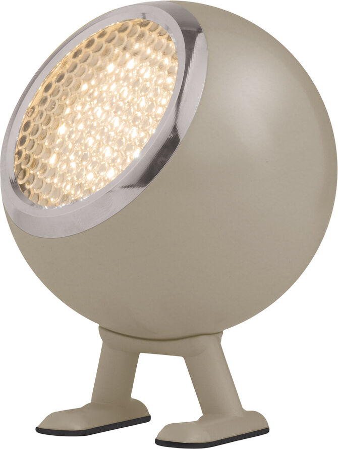 Norbitt, LED lamp, Rechargeable, In/Outdoor, Mushroom brown