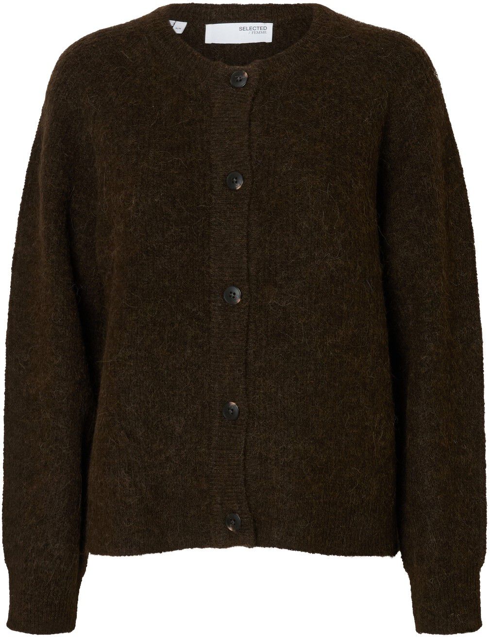 SLFLULU LS KNIT SHORT CARDIGAN NOOS