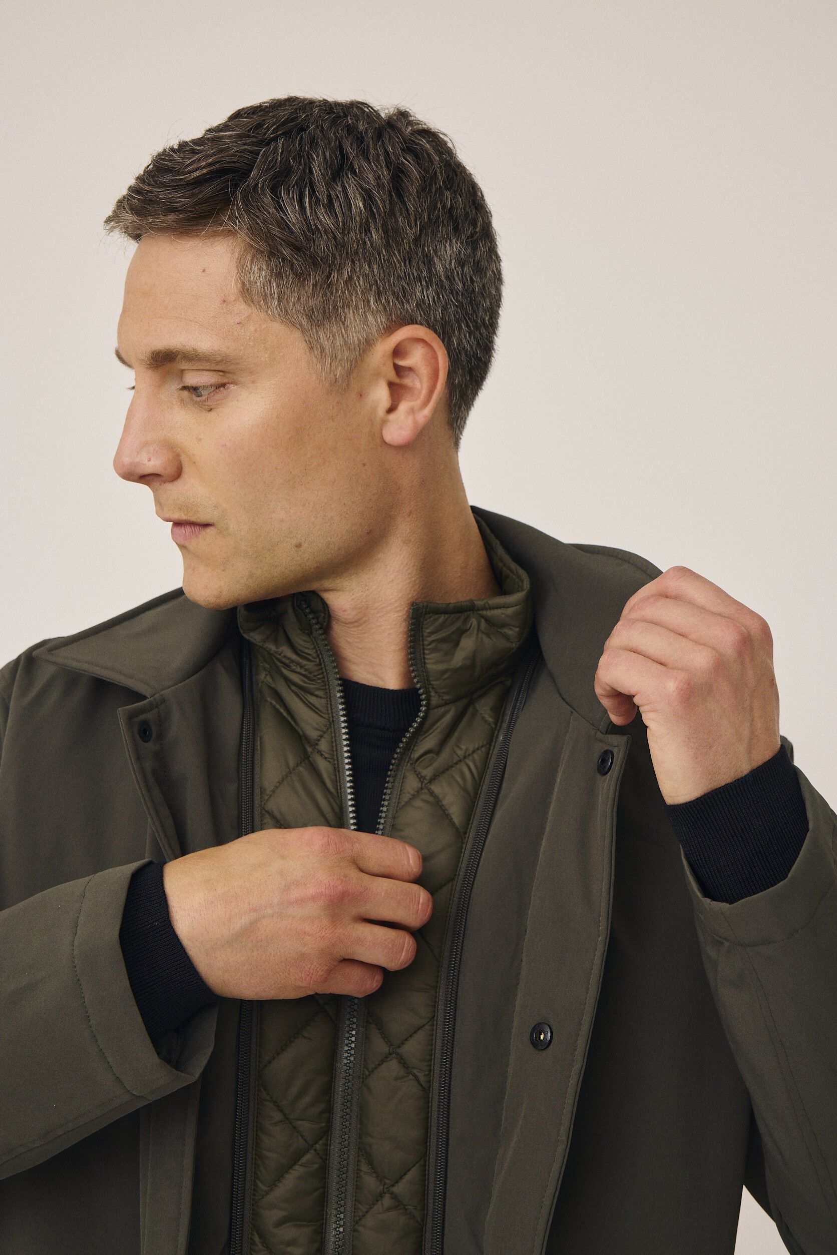 Thure convertible coat GRS