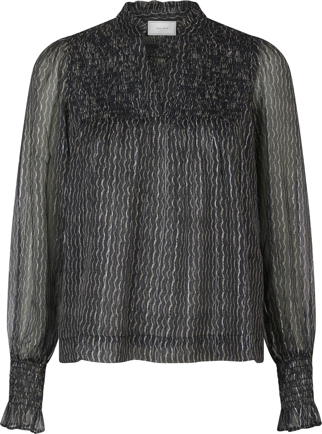 Jilliana Print Blouse