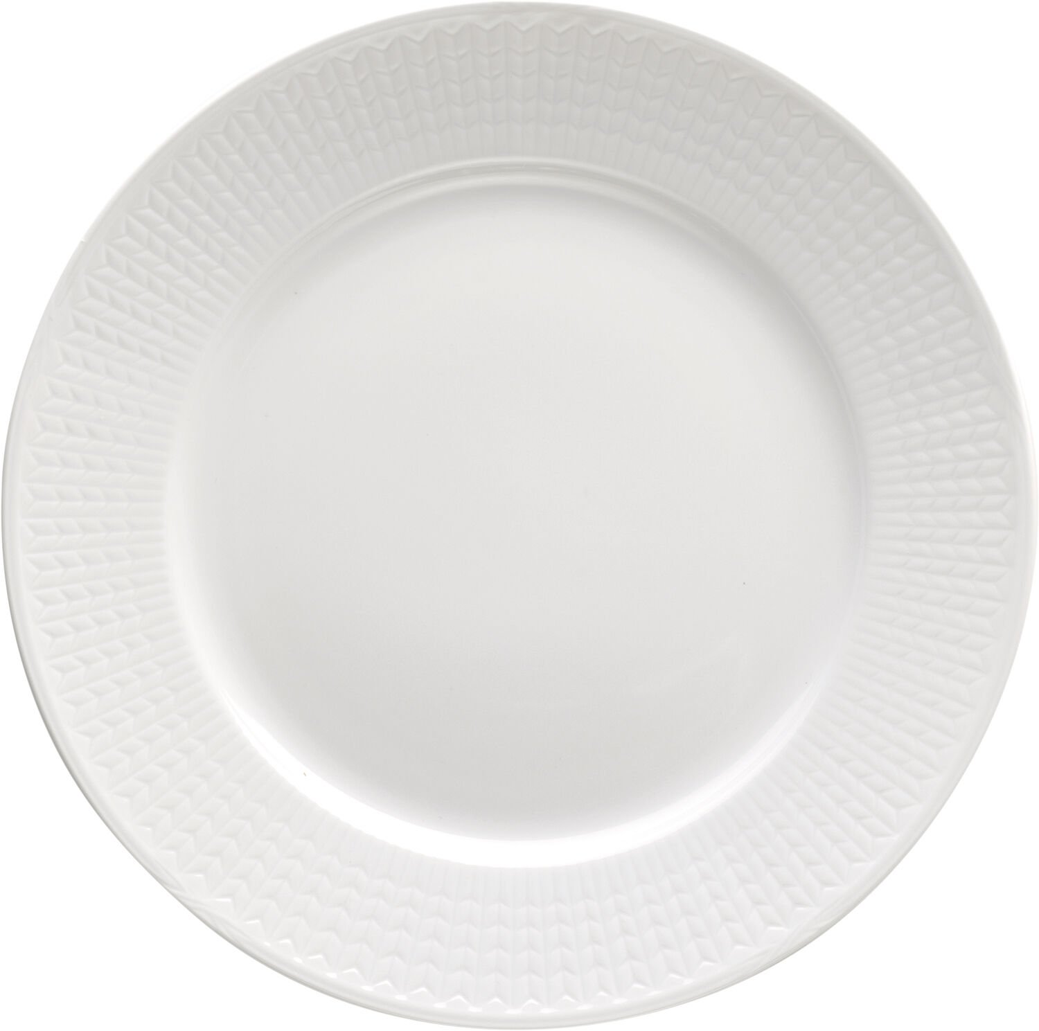 Swedish Grace Tallerken 27 cm Snehvid