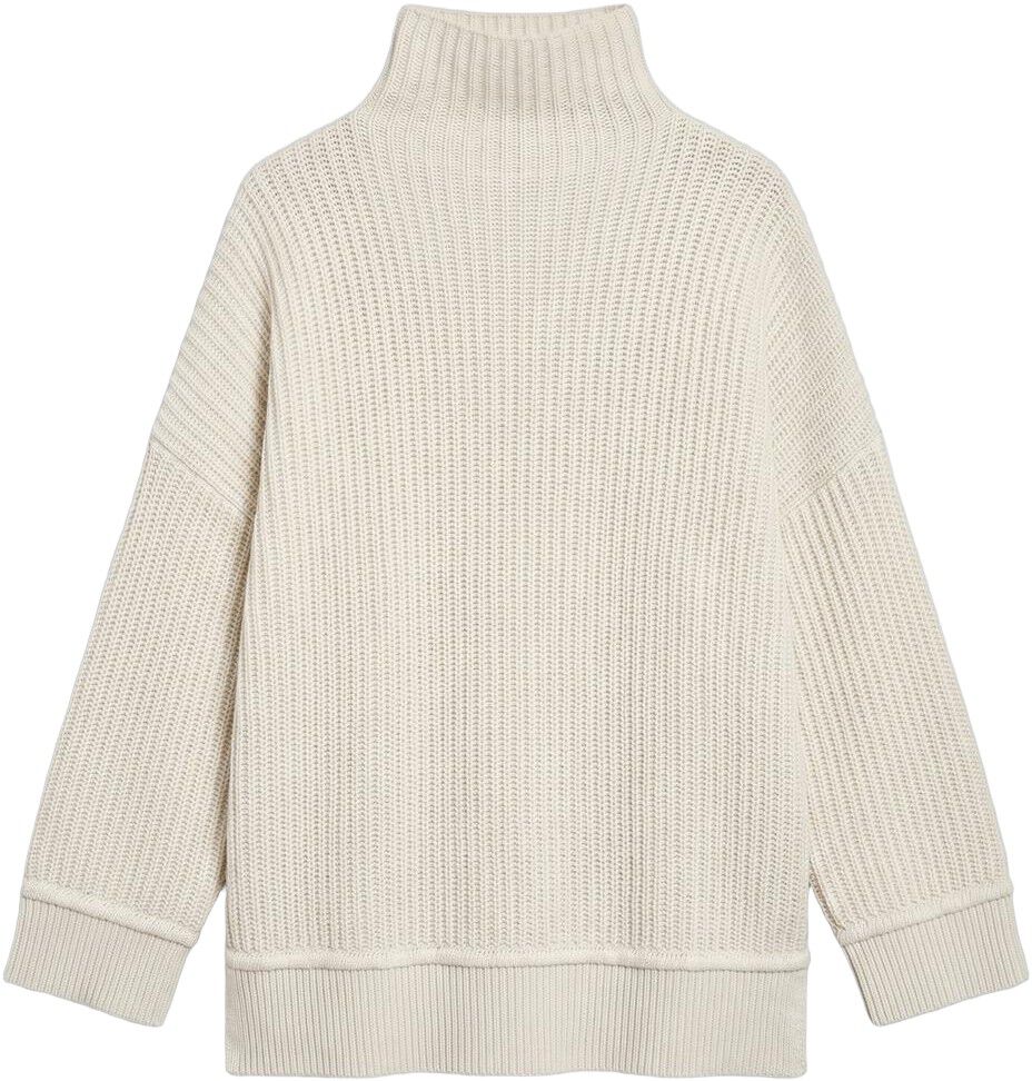Tsrosa Ls High Neck Jumper Knt