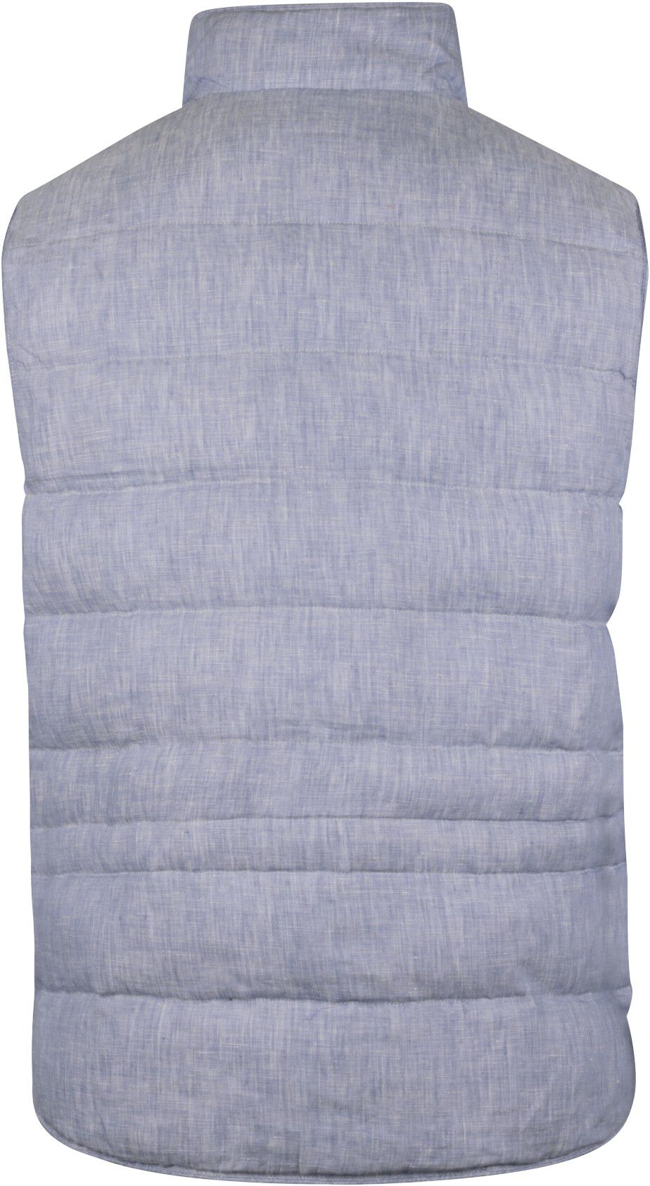 Vest Buttoned Padded Linen M&eacute;lange