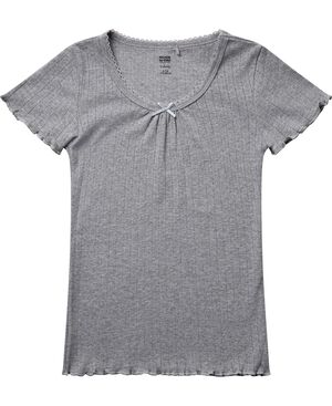 Ava pointelle t-shirt - Organic GOTS