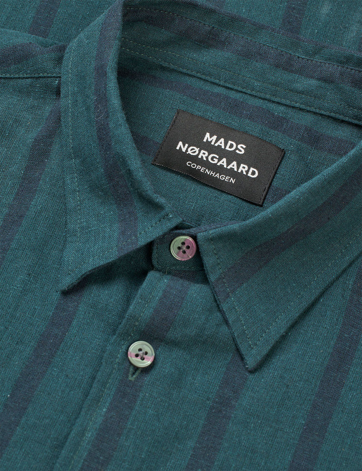 Cotton Linen Sune Stripe Shirt