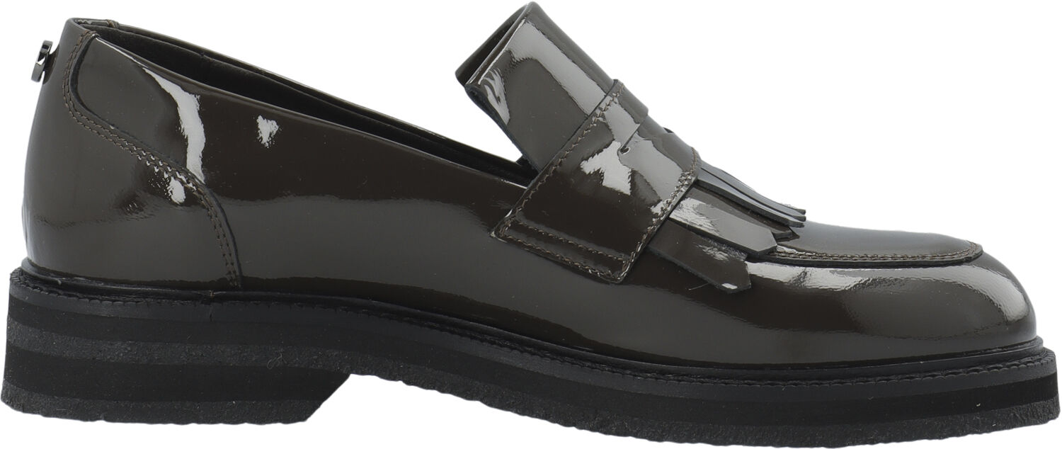 CASBETTY Loafer W. Fringes Patent Leather