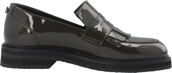 CASBETTY Loafer W. Fringes Patent Leather