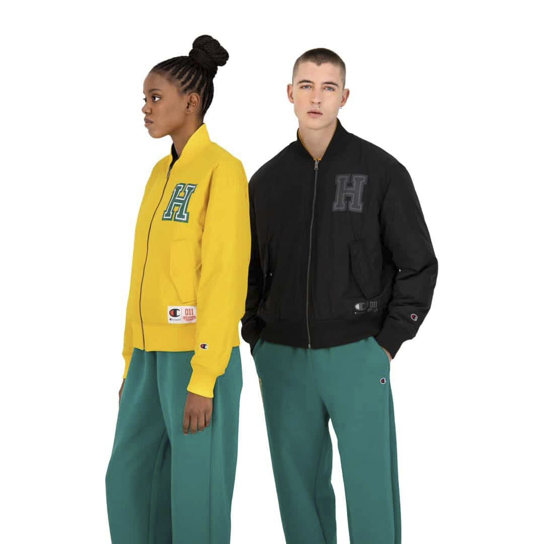 Champion X Stranger Things Hawkins Reversible Bomberjakke