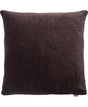 VELVET/CHOCOLATE BROWN, P. PUDE 48x48 CM