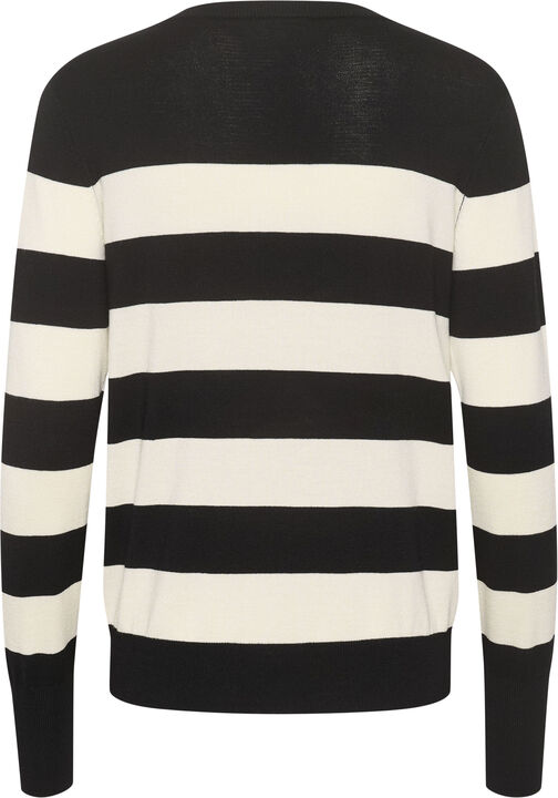 KAlizza Striped Knit Pullover