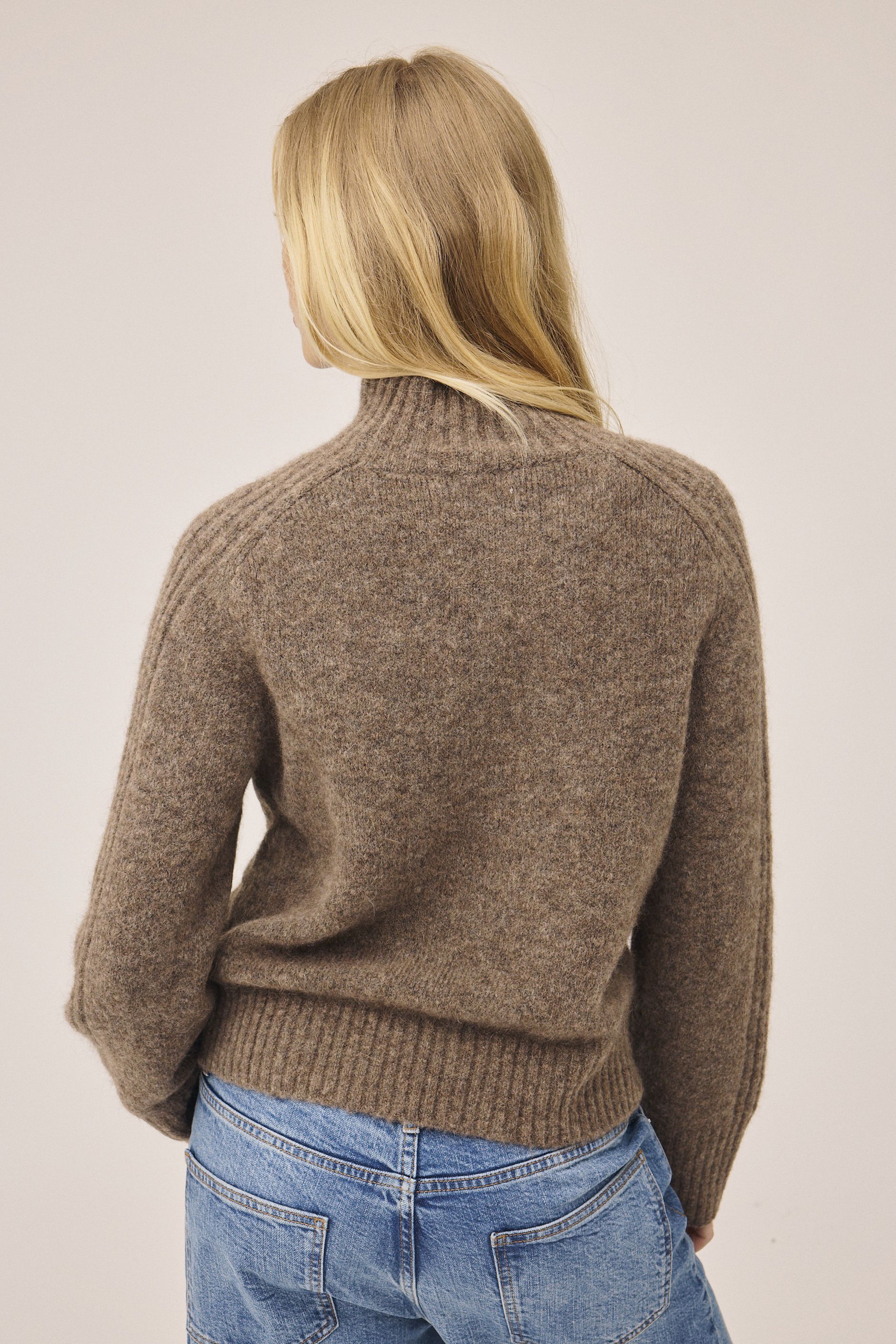 Cindi 20 High Neck Sweater - Alpakamix RWS