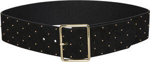 PCMULKA SUEDE STUDDED WAIST BELT FC