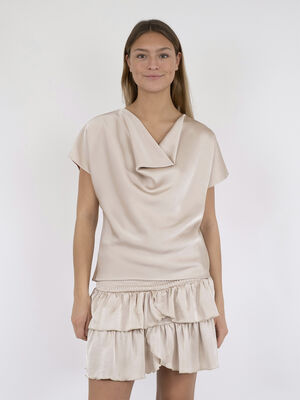 Annabeth Heavy Sateen Tee