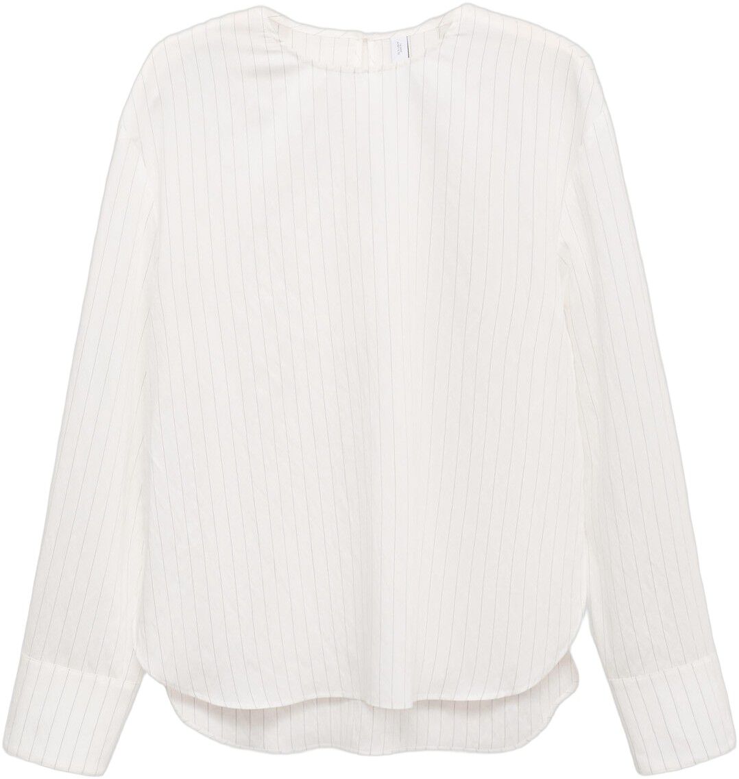 Striped handkerchief blouse