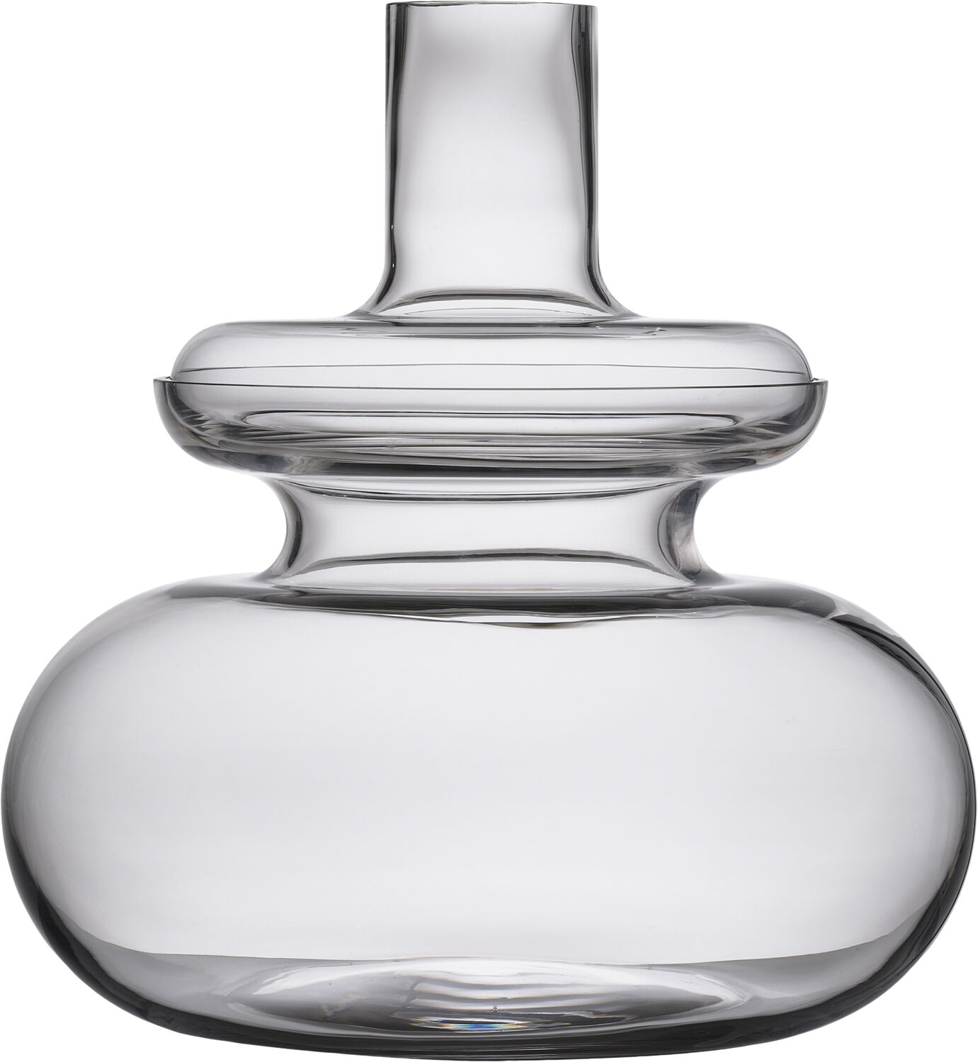 Vase Inu 31,7 x 33 cm Pure Clear