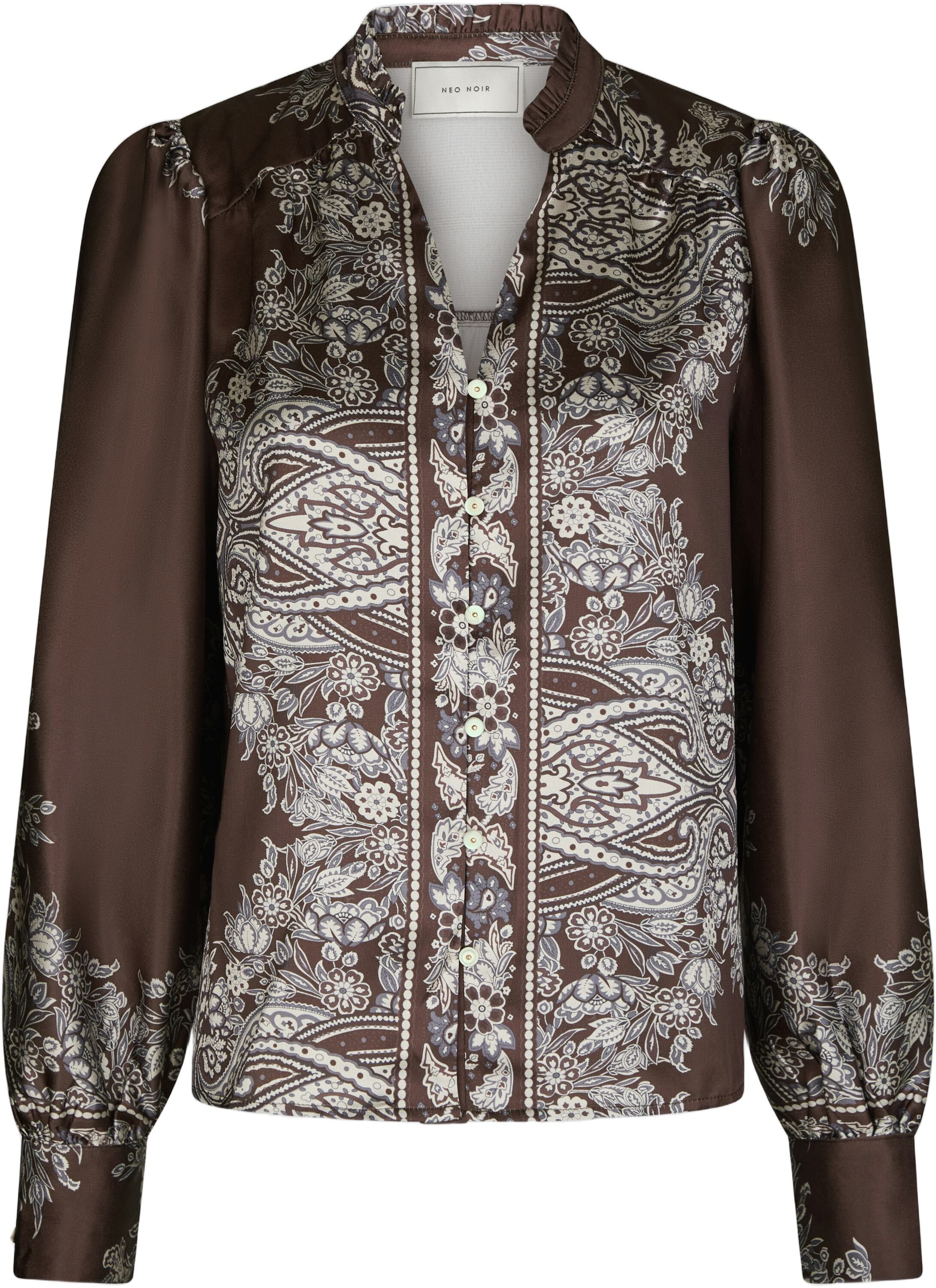 Massima Paisley Border Blouse