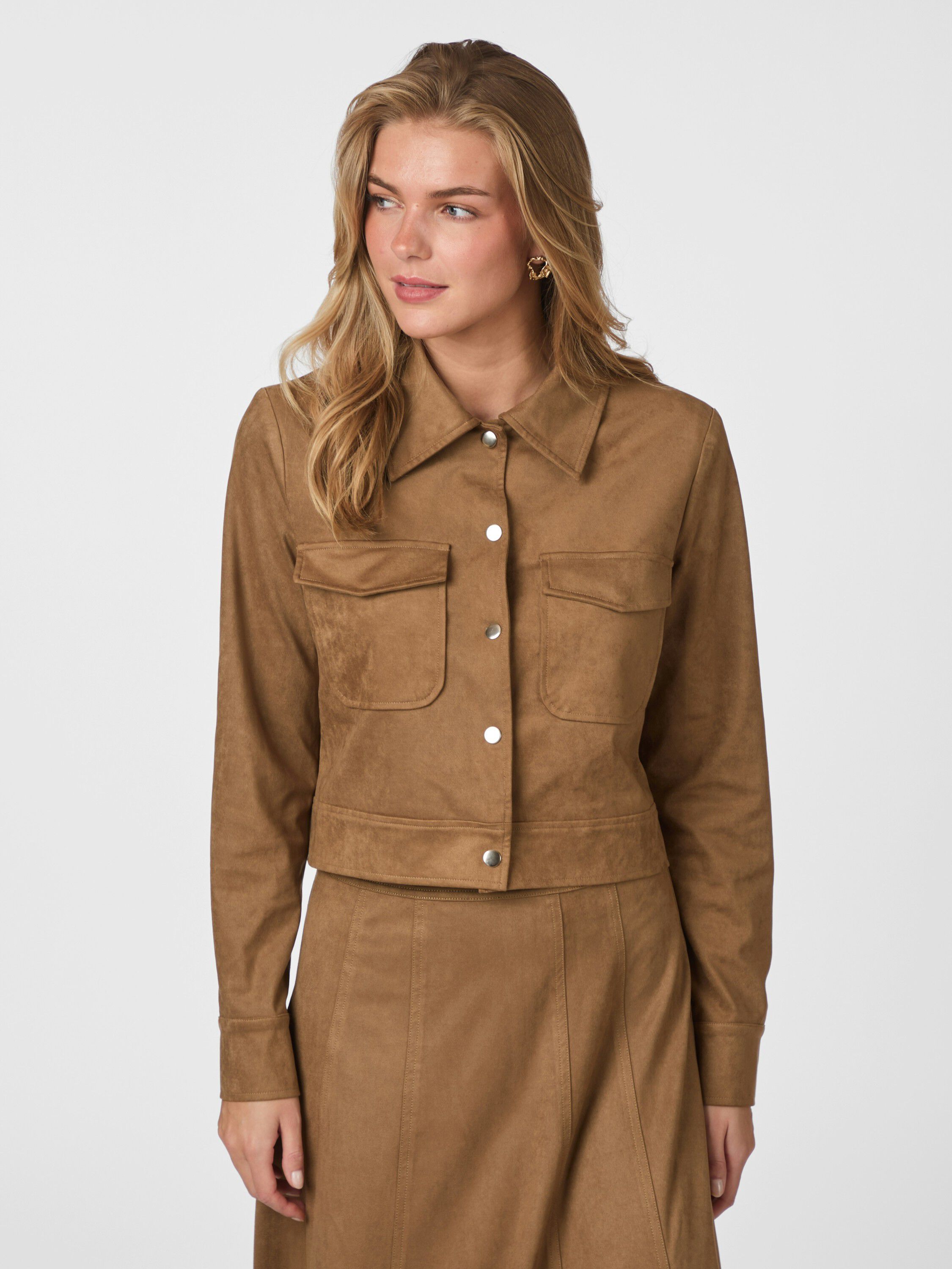 Tamari Faux Suede Jacket