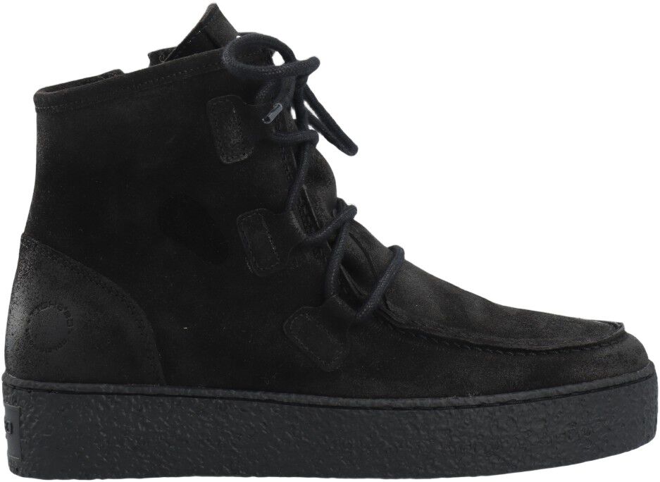 CASCAMILLA Lace Boot Warm Oily Suede 2. 0