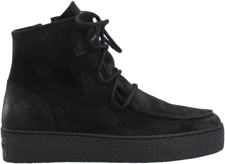 CASCAMILLA Lace Boot Warm Oily Suede 2. 0