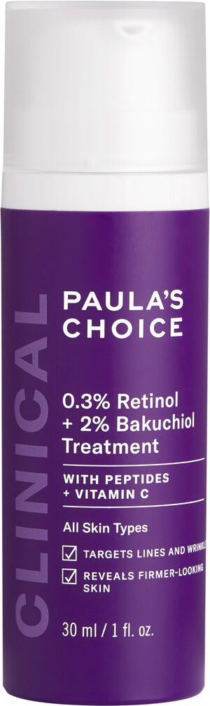 Clinical 0. 3% retinol + 2% Bakuchiol Treatment