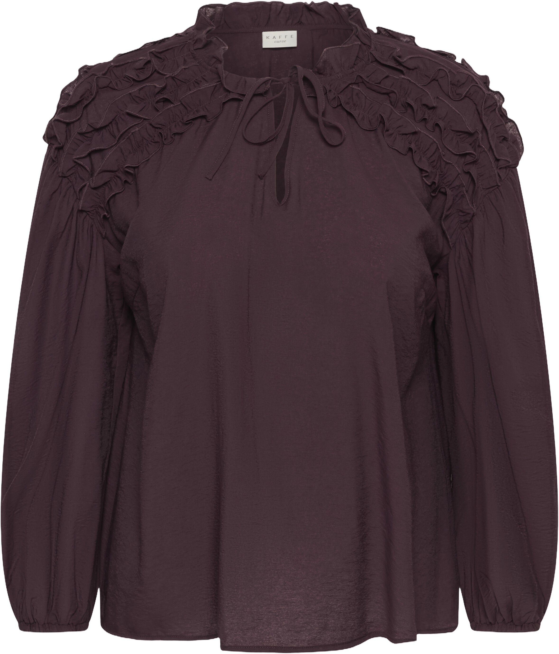 KCnicola Ruffle Shirt