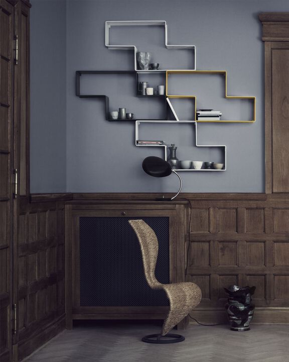 Dédal Shelf Cream White Semi Matt