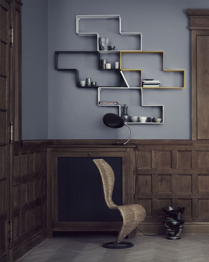 Dédal Shelf Cream White Semi Matt