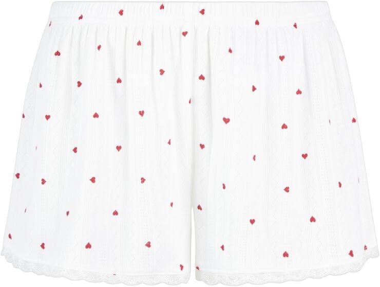 SHORT POINTELLE LACE HEAR